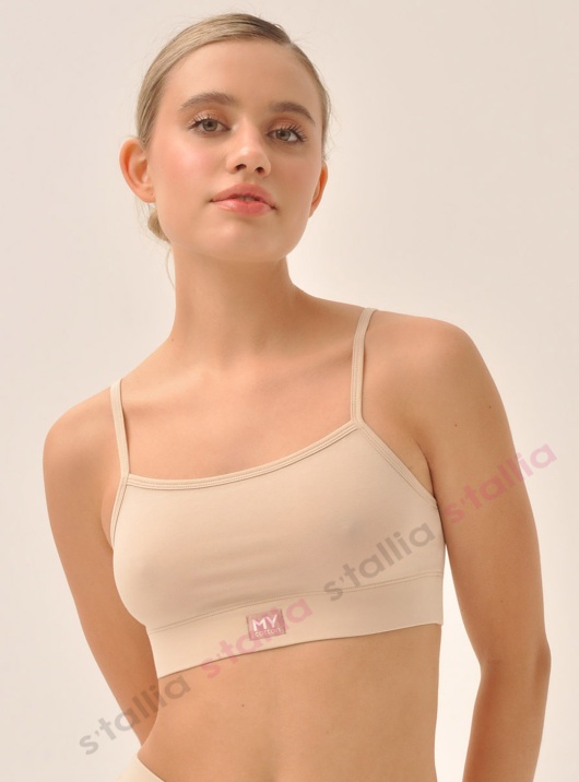 Бюстгальтер DT 200 хлопковый топ на тонких лямках