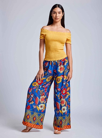 Брюки Palazzo пляжные 24-026 Марракеш