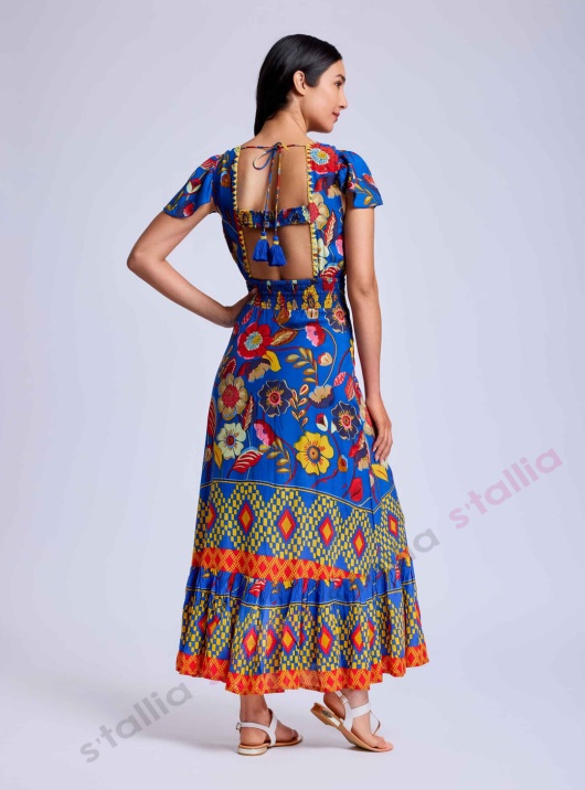 Платье пляжное 24-028 Марракеш