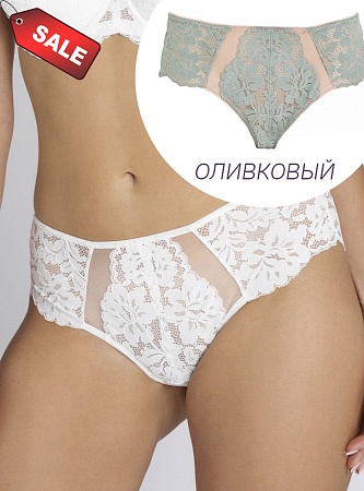 Трусики бразилиана Bella оливка Sale 50%