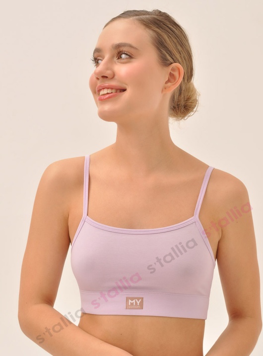 Бюстгальтер DT 200 хлопковый топ на тонких лямках