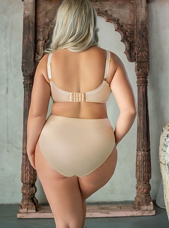 Трусики Glow highwaist slip бежевый