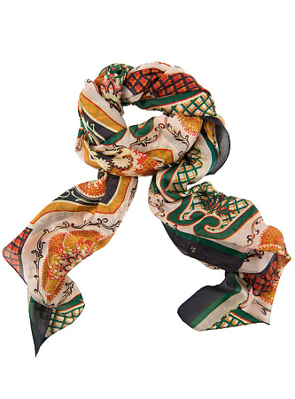 SCSF 056 шелковый шарф 