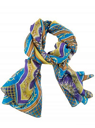 SCSF 056 шелковый шарф 