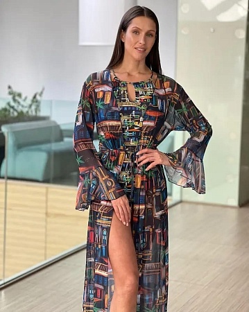 Купальный костюм Туника сетка 23-5011 Capetown